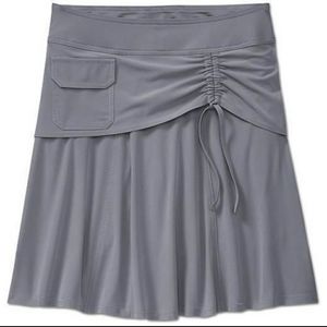 Athleta Wherever Cobblestone Gray Skort